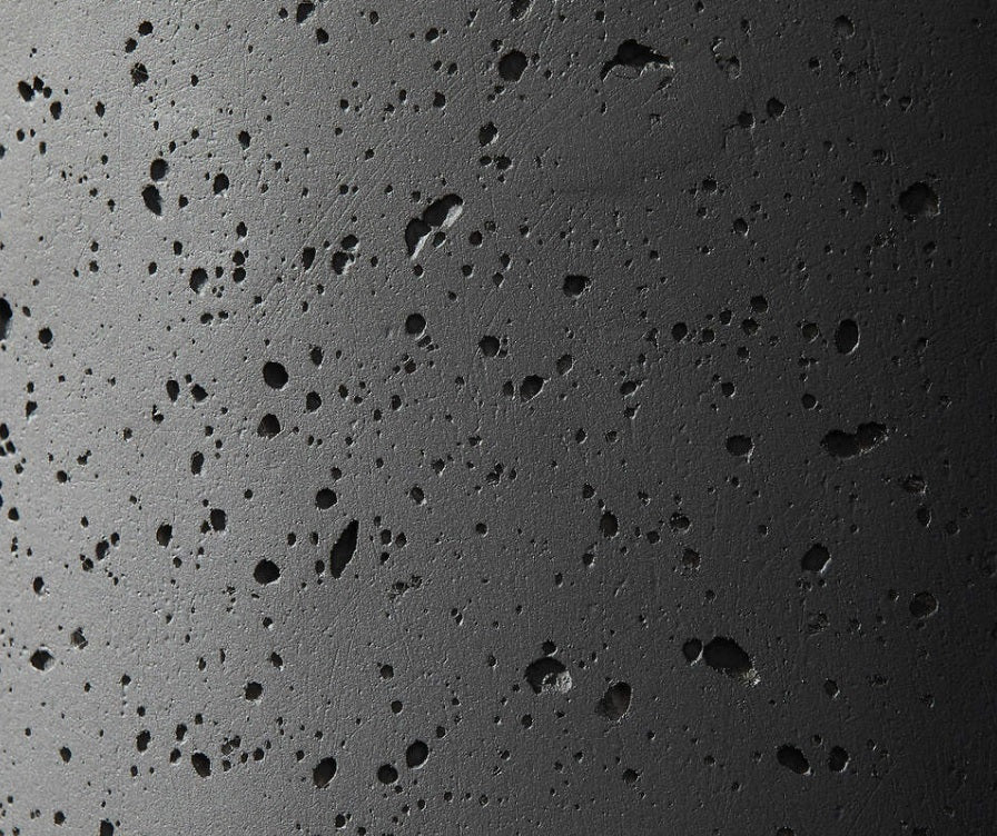 Fiber Cement Planter Matt-Grey 15cm x 15cm - PlantmartUAE.com